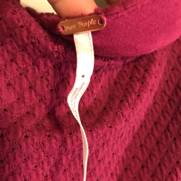 Free People Textured Mini Peplum Ruffle Dress - Picture 6 of 7